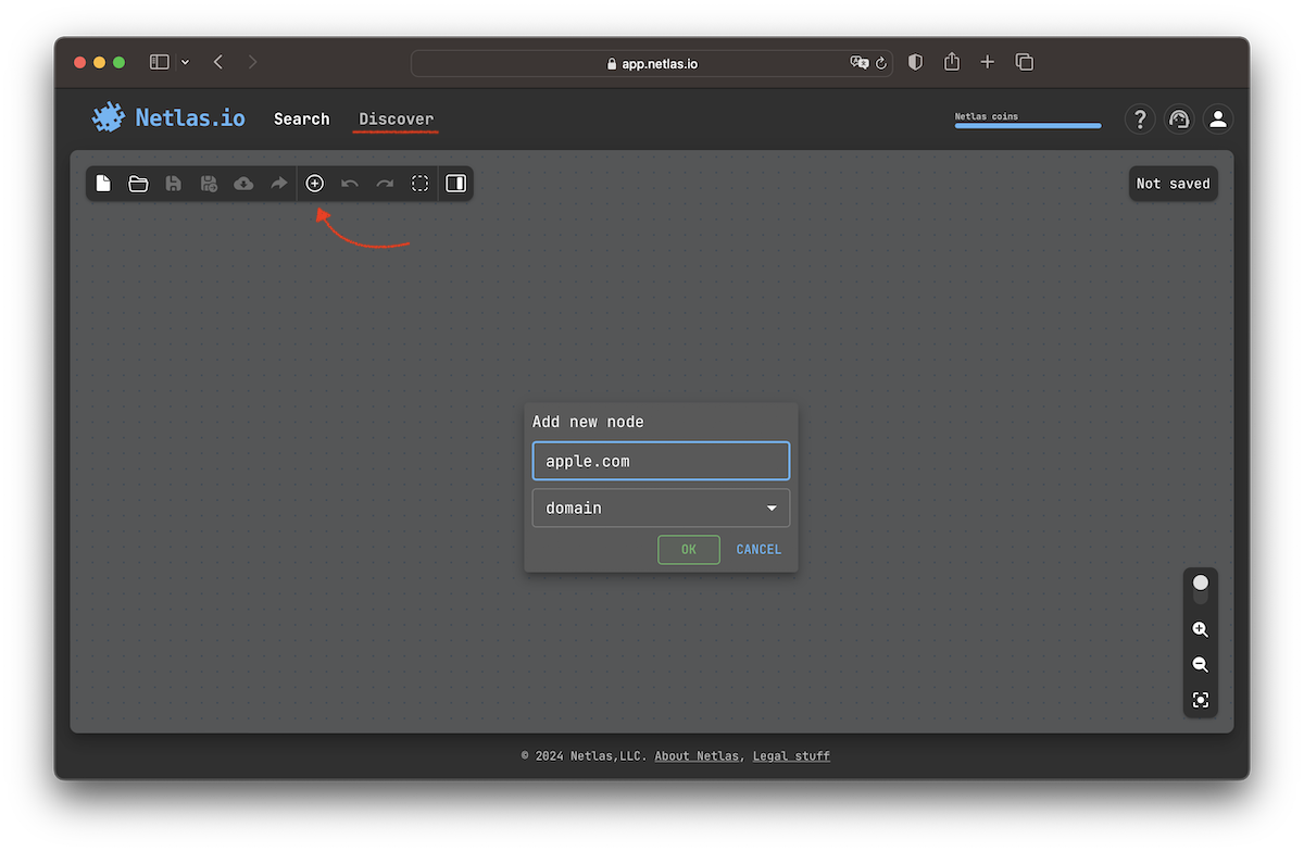 How to add node to the surface manually